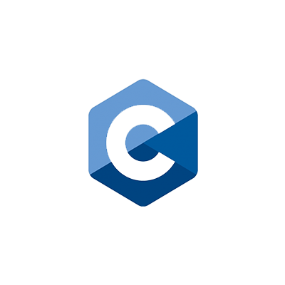C language logo